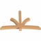 Ekena Millwork Davenport Timber Gable Bracket, Western Red Cedar, 84"W x 56"H x 5 1/2"D x 5 1/2"F, 16/12 Pitch GBW084X56X0606DAV00SWR - alternate 5